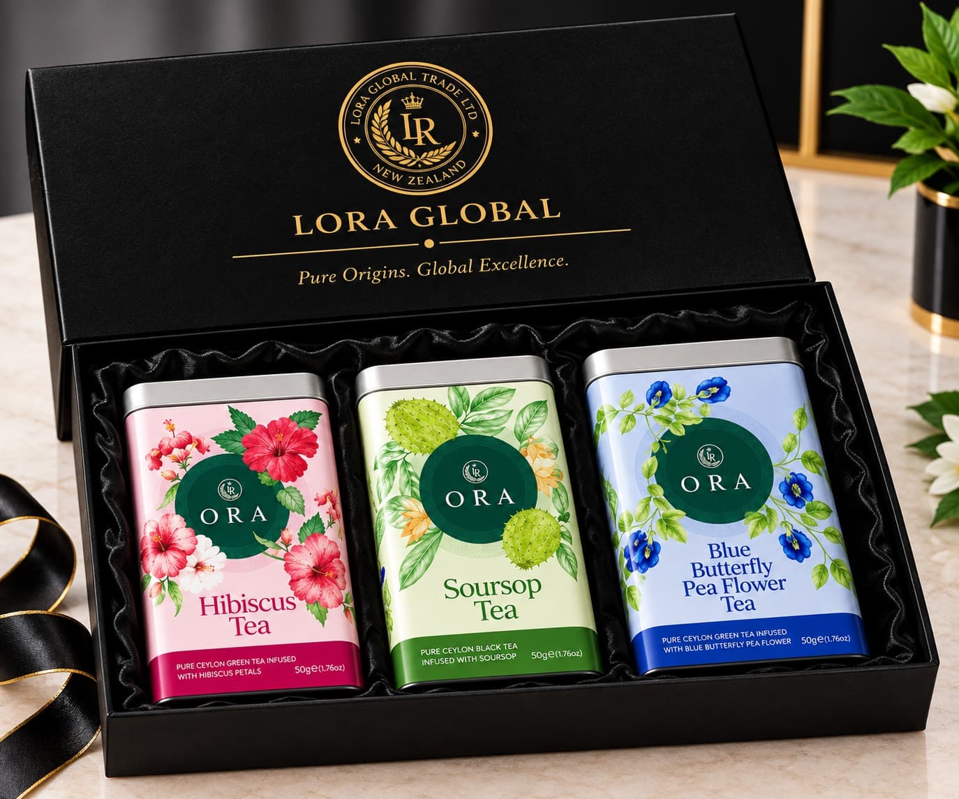 Lora Ceylon Tea Trio