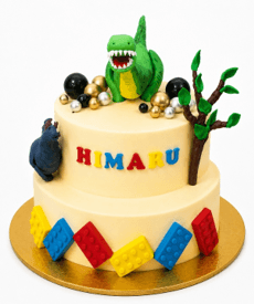 Dinosaur Adventure Cake