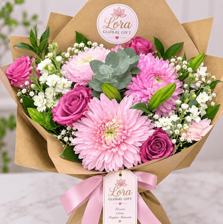 Elegant Pink Floral Bouquet