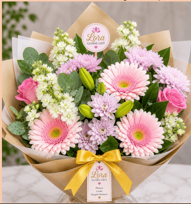Elegant Pink Floral Bouquet